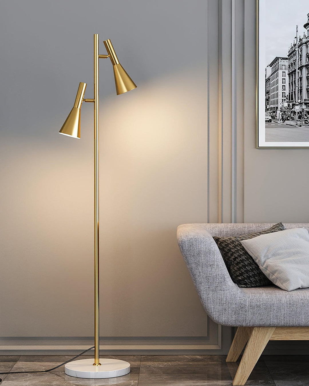 Lron Mouth Golvlampa