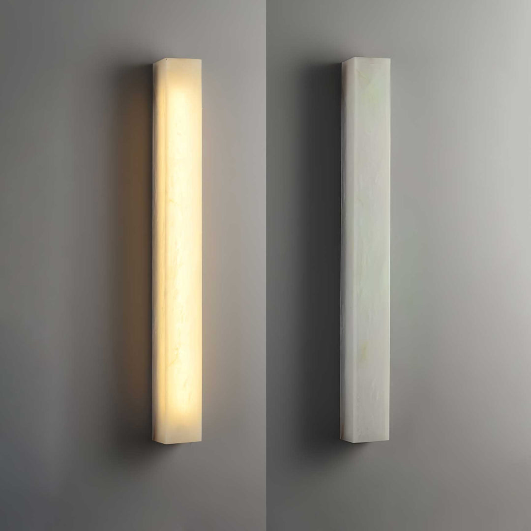 Lucent Pelar Alabaster Vägglampa