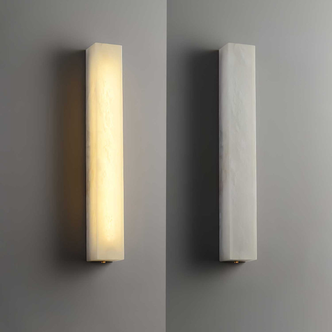 Lucent Pelar Alabaster Vägglampa