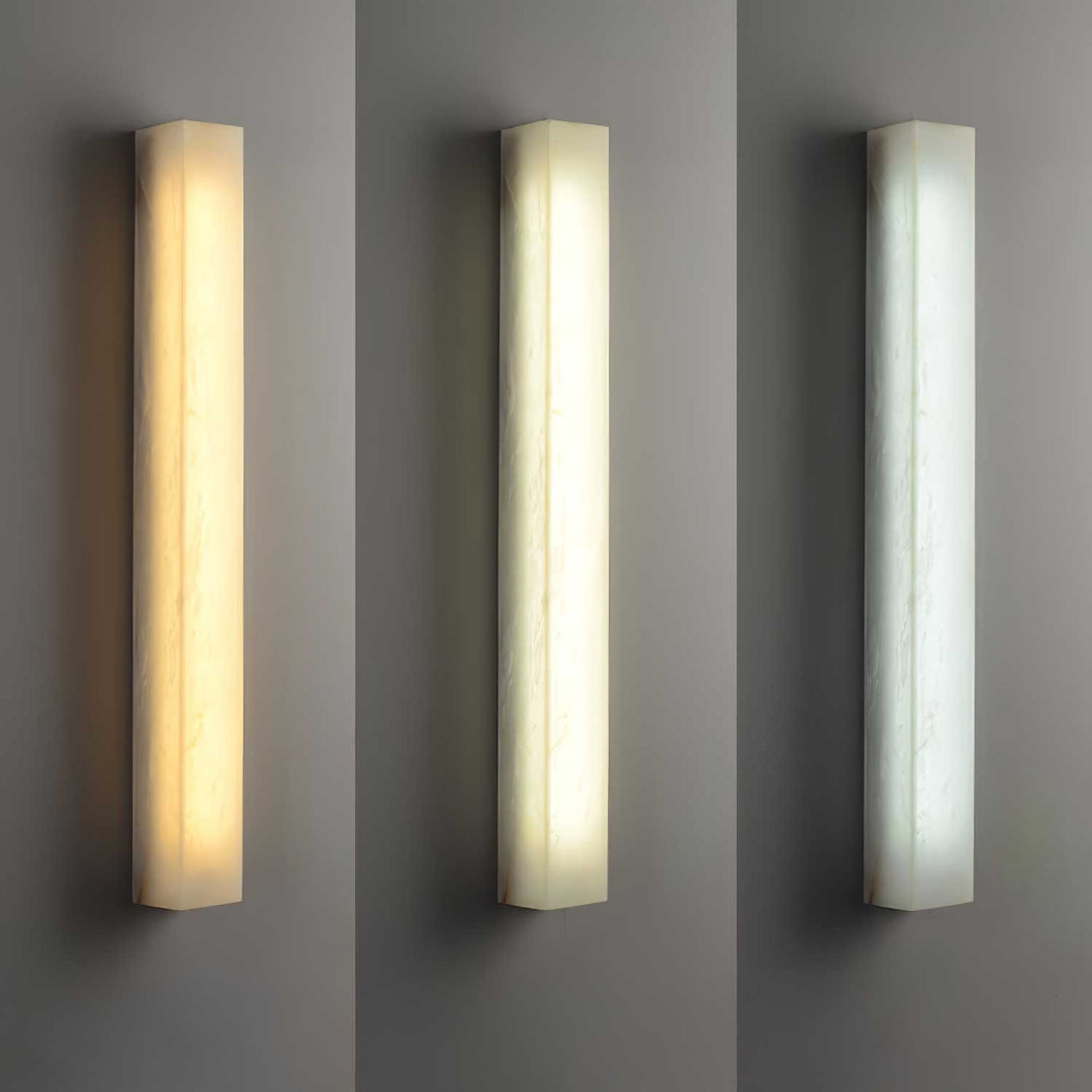Lucent Pelar Alabaster Vägglampa