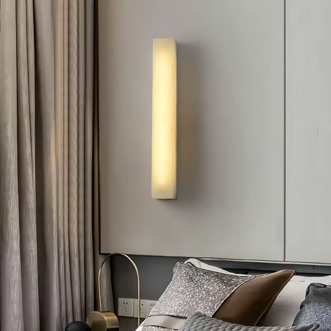 Lucent Pelar Alabaster Vägglampa
