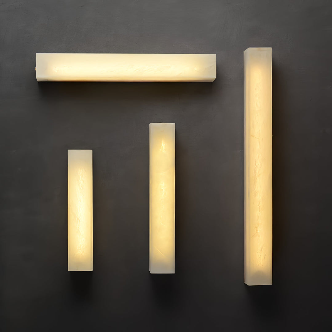 Lucent Pelar Alabaster Vägglampa