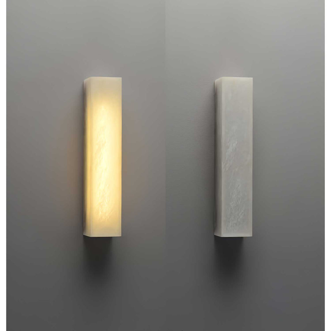 Lucent Pelar Alabaster Vägglampa