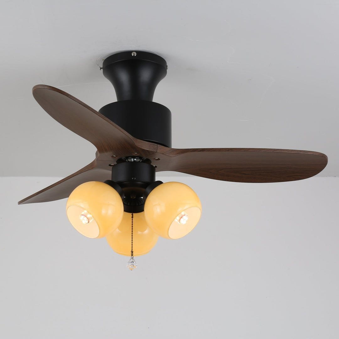 Lumo Orb Takfläktlampa