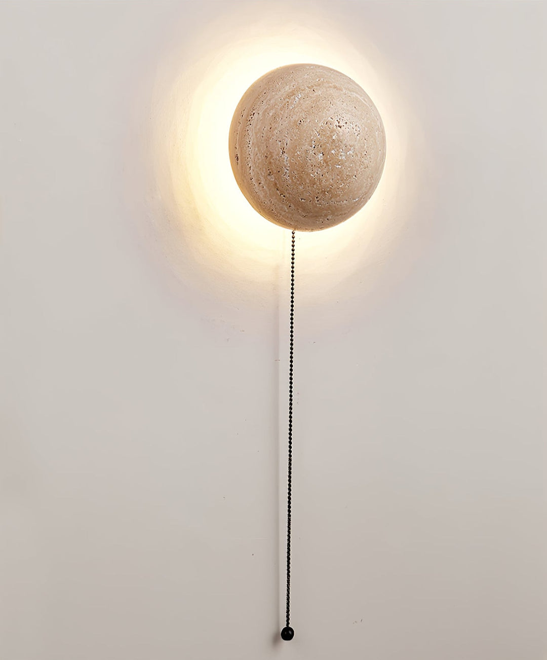 Luna Travertin Vägglampa