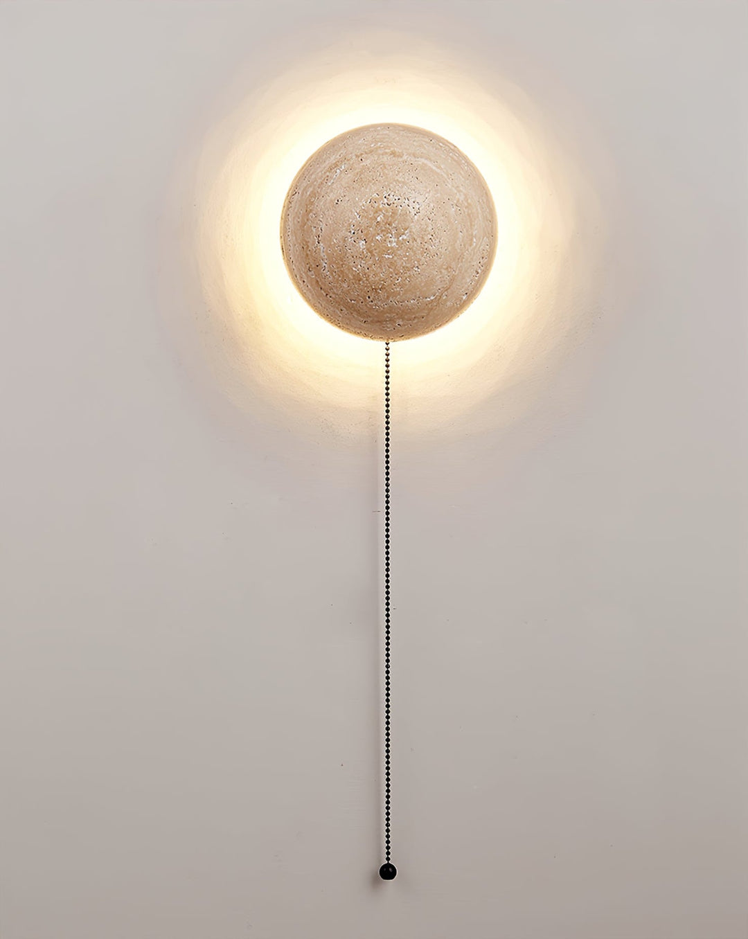 Luna Travertin Vägglampa