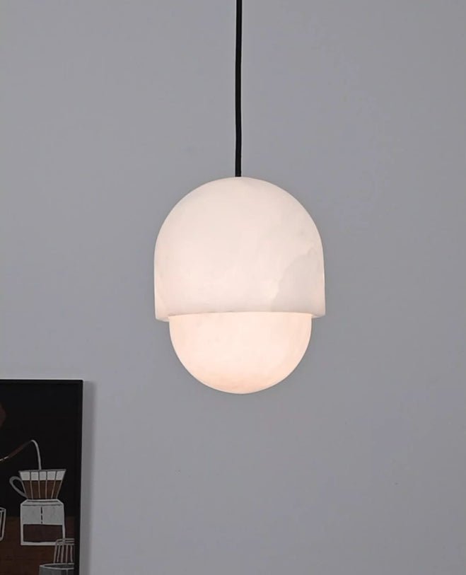 Lunar Dome Alabaster Hänglampa