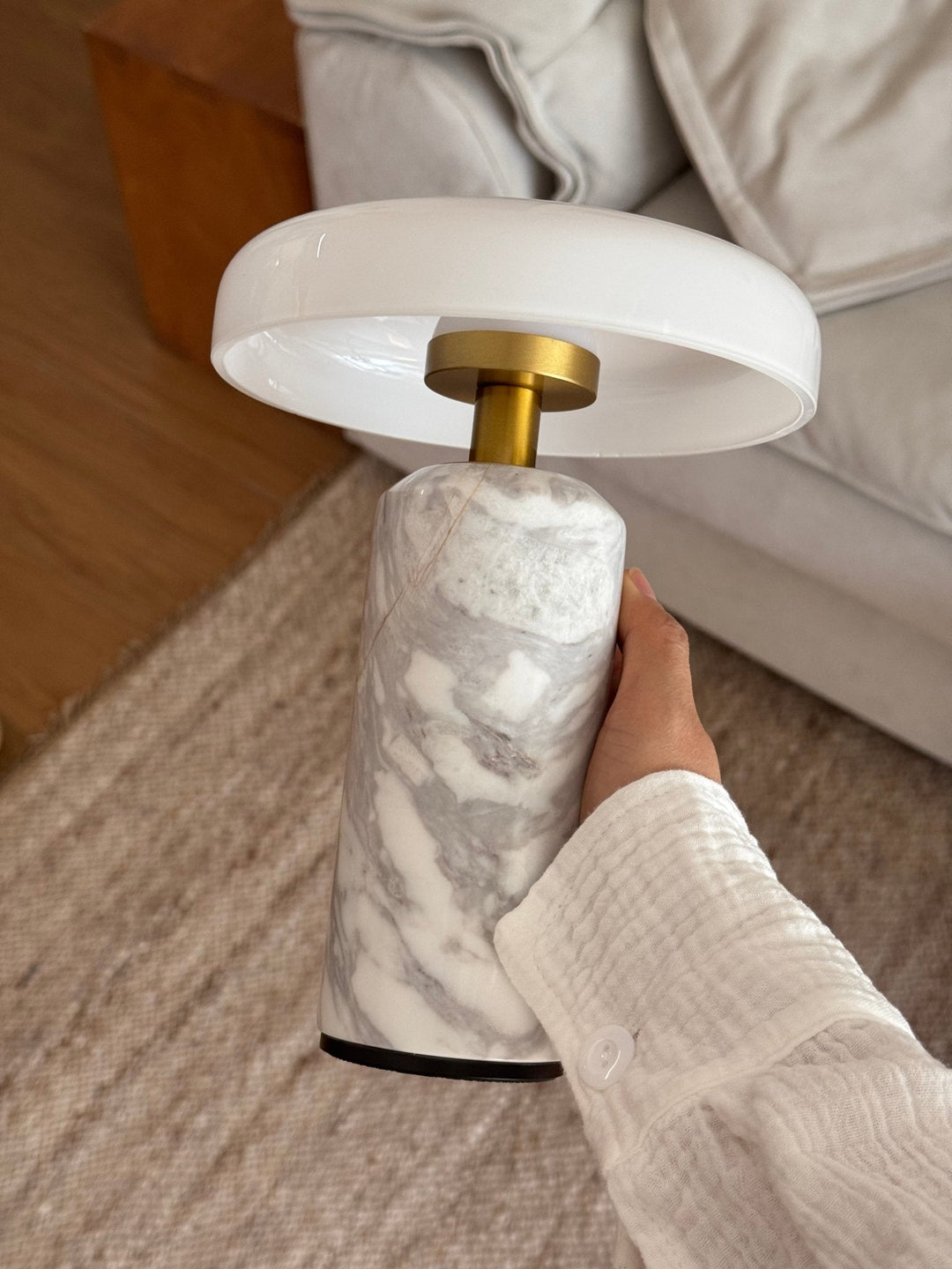 Lunara Marmor Bordslampa