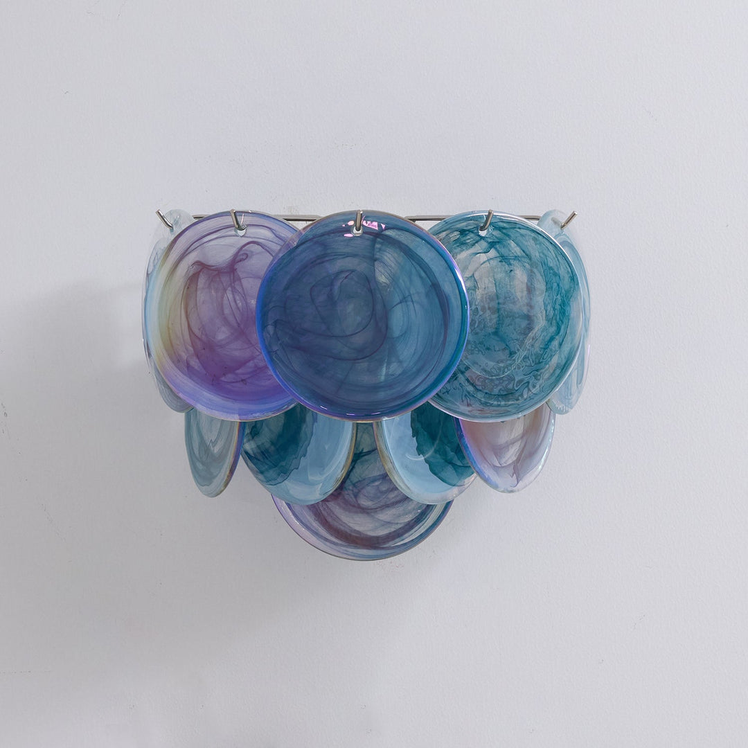 Lunaria Disc Glas Vägglampa