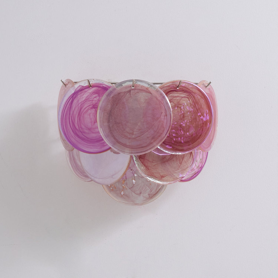 Lunaria Disc Glas Vägglampa