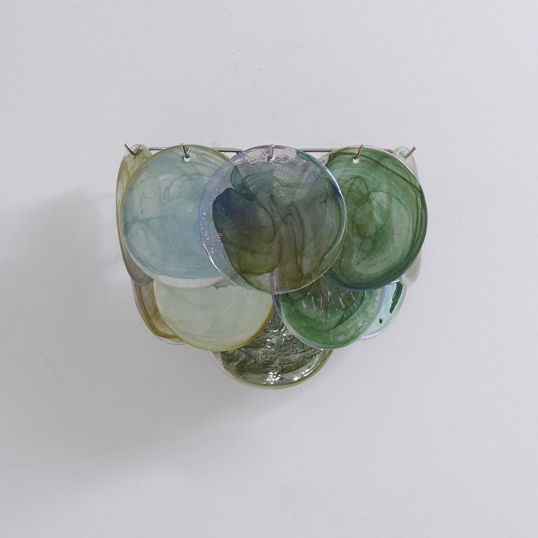 Lunaria Disc Glas Vägglampa