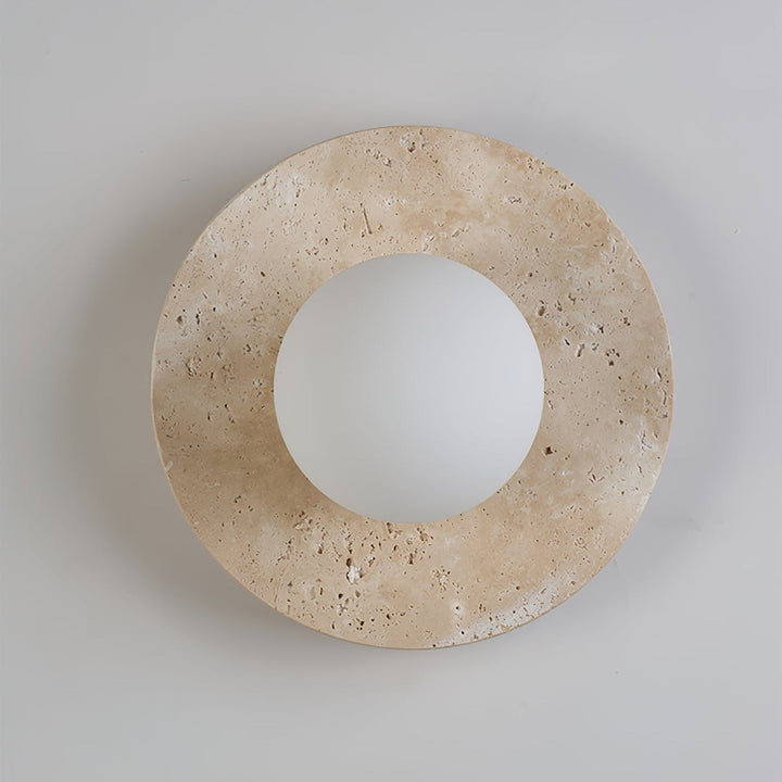 Lunaro Travertine Vägglampa