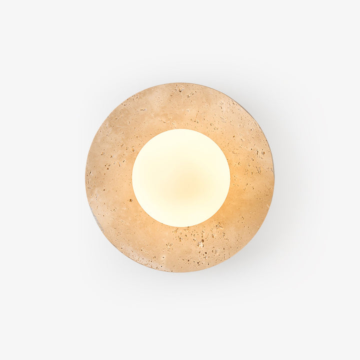 Lunaro Travertine Vägglampa