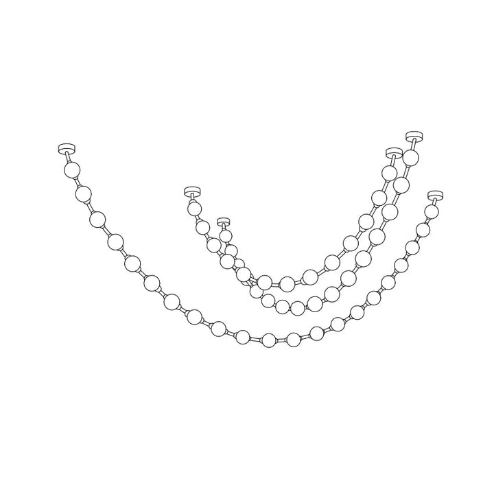 Strandhalsband Chandelier