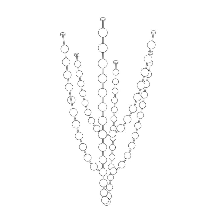 Strandhalsband Chandelier