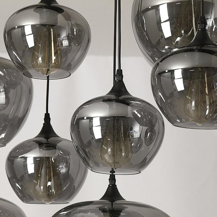 Flaskglas Pendellampa