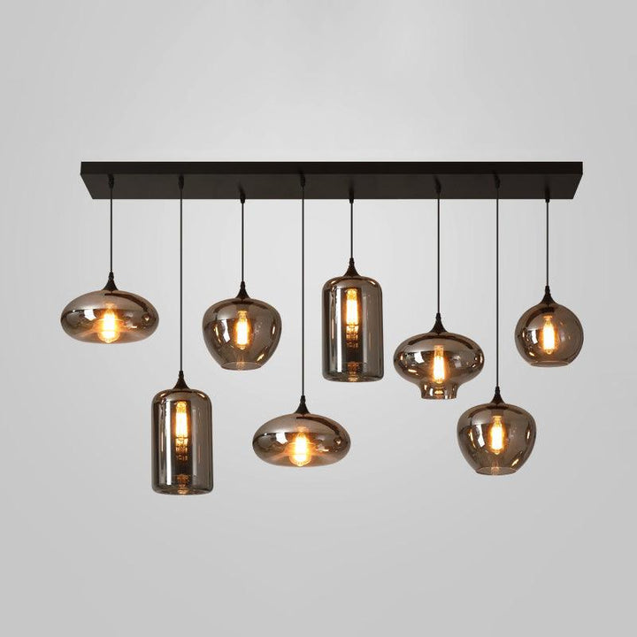 Flaskglas Pendellampa