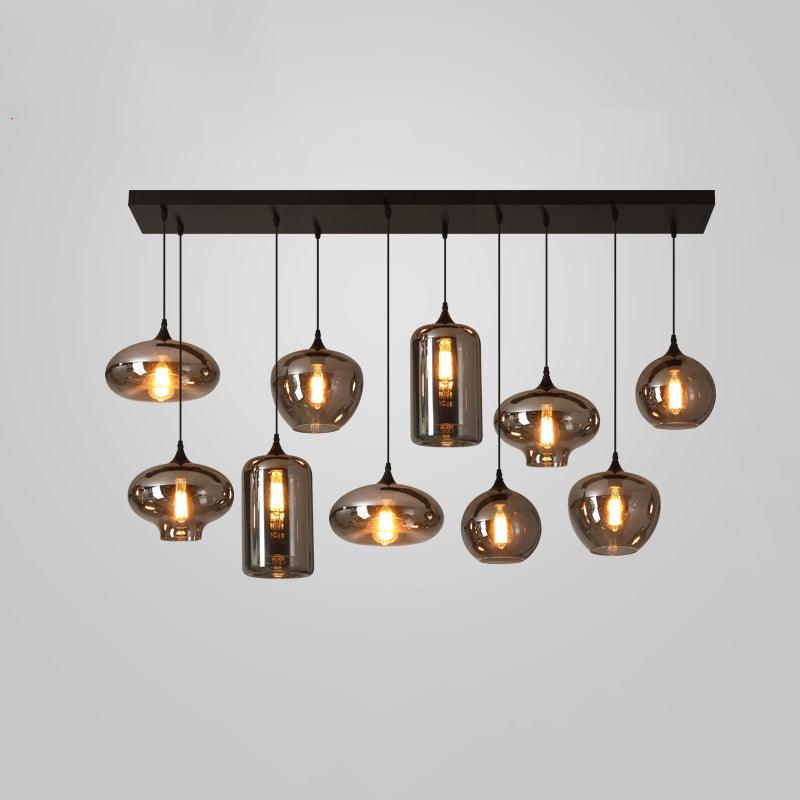Flaskglas Pendellampa