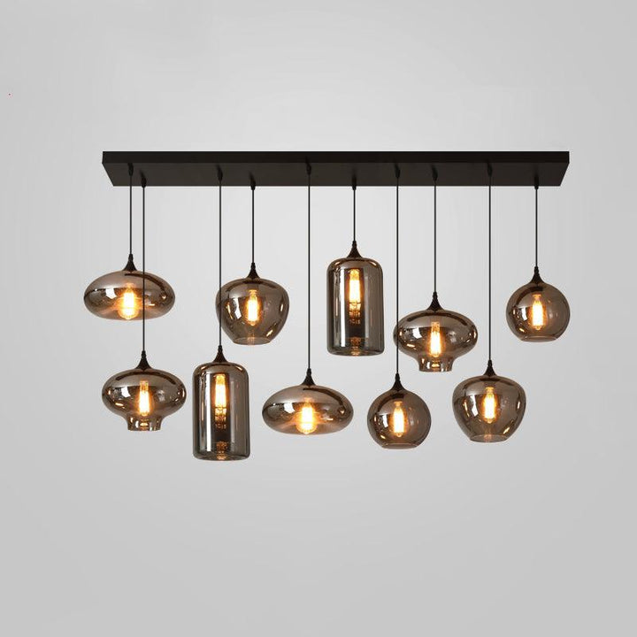 Flaskglas Pendellampa