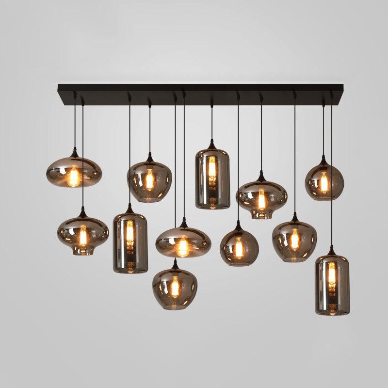 Flaskglas Pendellampa