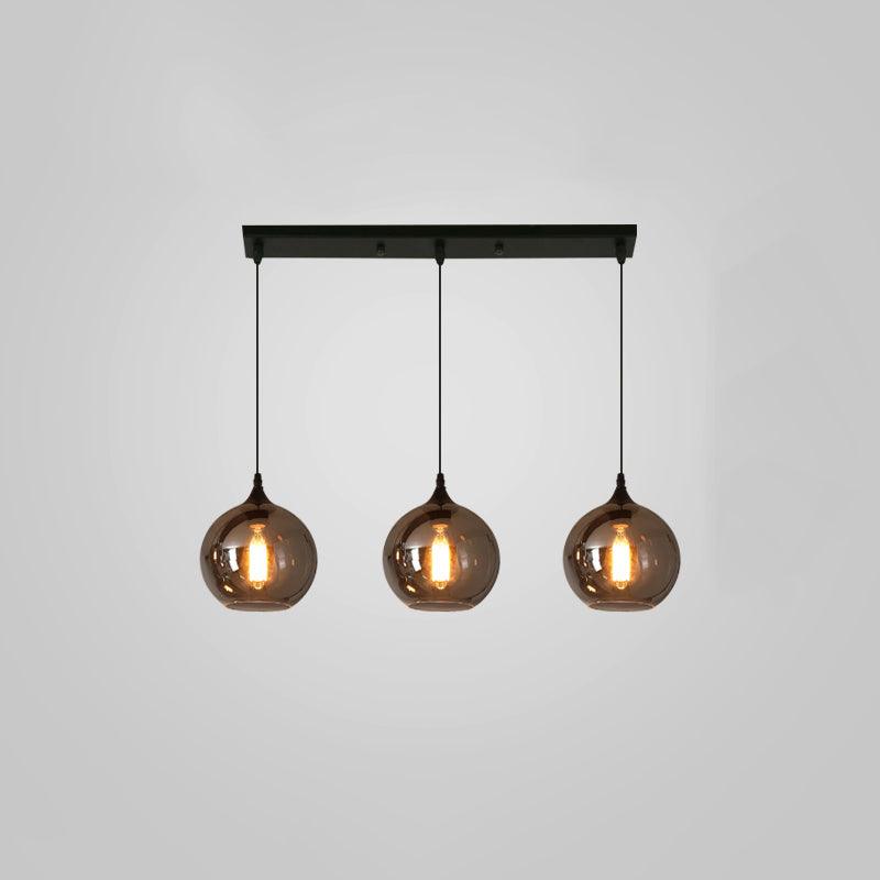 Flaskglas Pendellampa