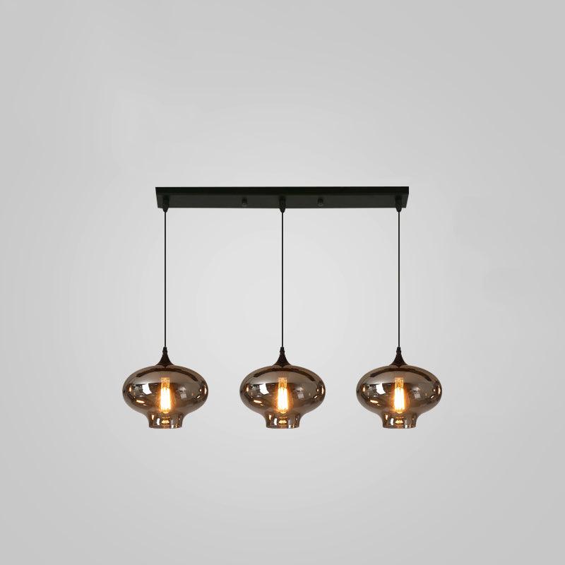 Flaskglas Pendellampa
