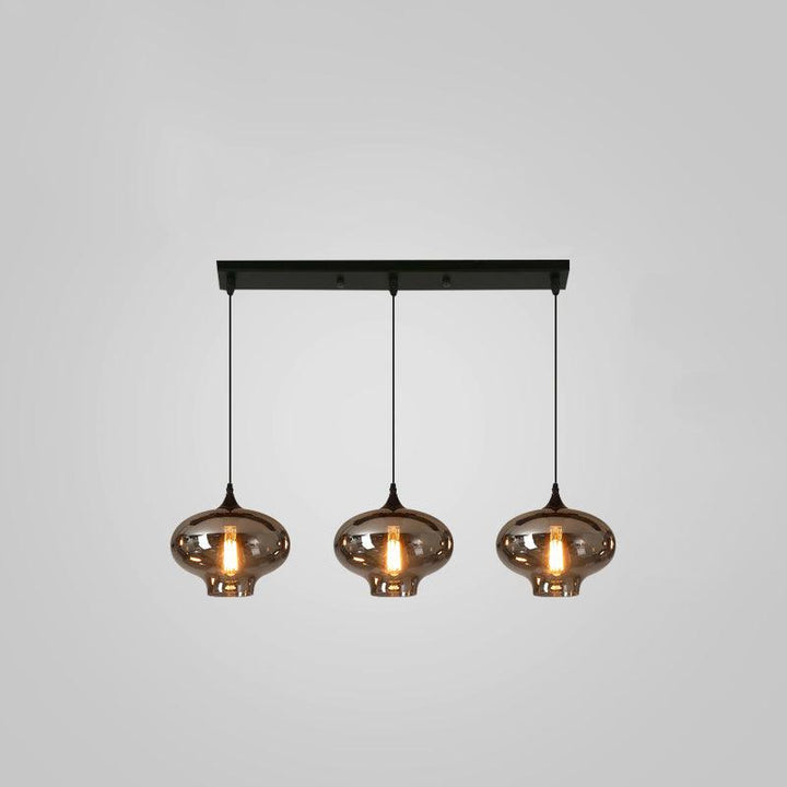 Flaskglas Pendellampa
