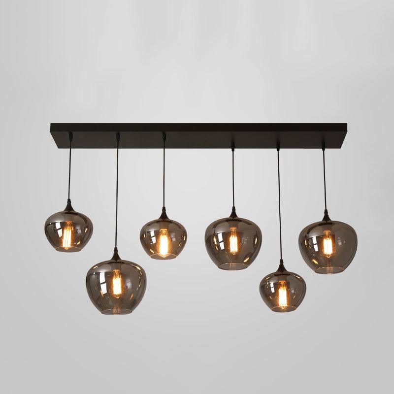 Flaskglas Pendellampa