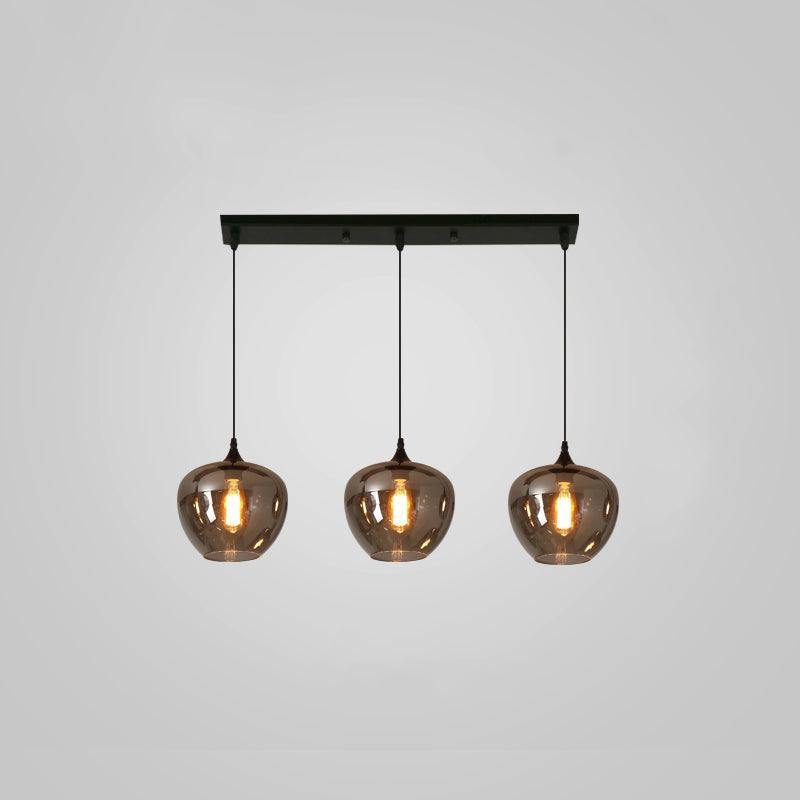 Flaskglas Pendellampa