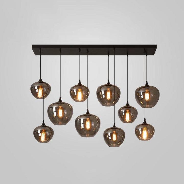 Flaskglas Pendellampa