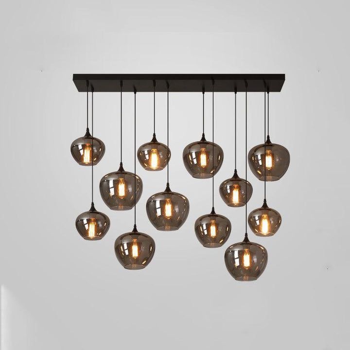 Flaskglas Pendellampa