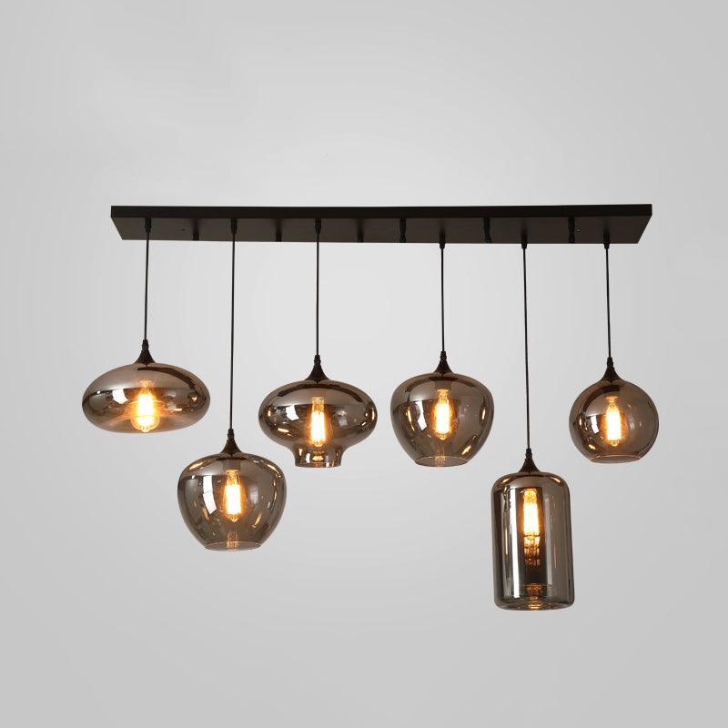 Flaskglas Pendellampa