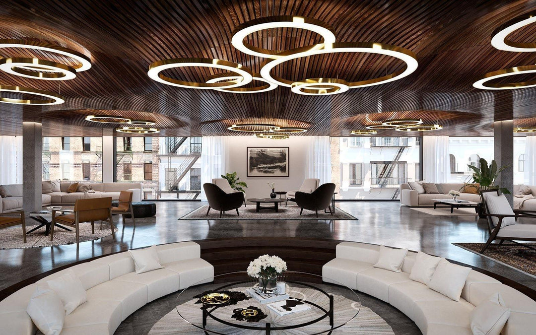 Ring LED Pendellampa