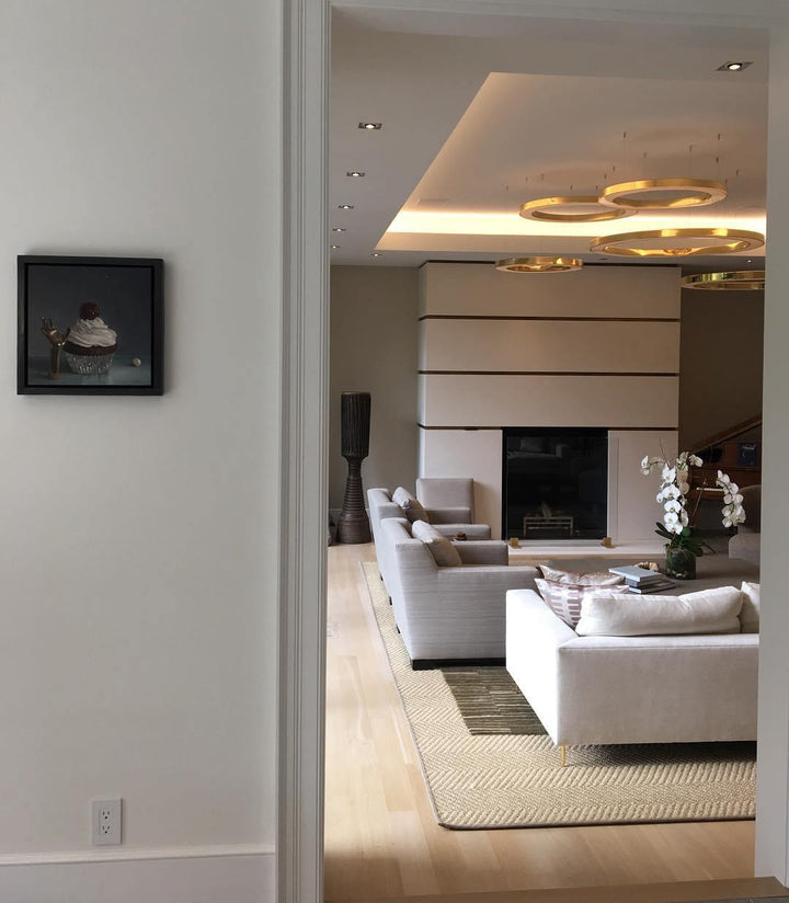 Ring LED Pendellampa