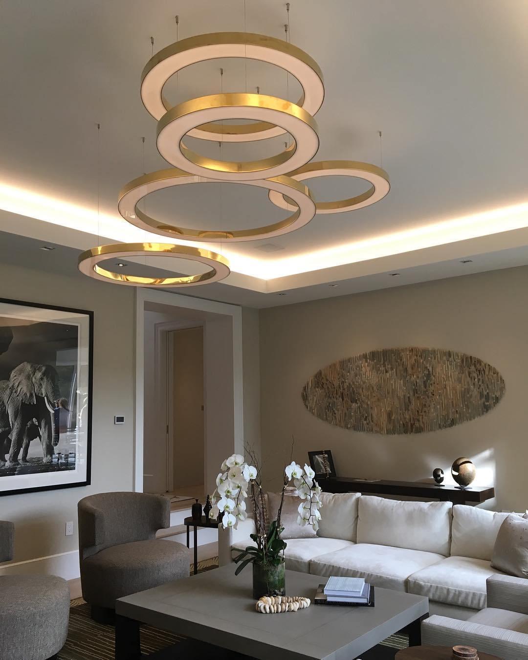 Ring LED Pendellampa