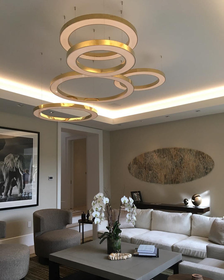 Ring LED Pendellampa