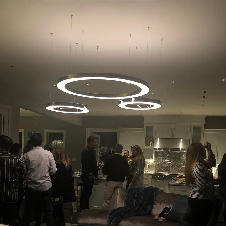 Ring LED Pendellampa