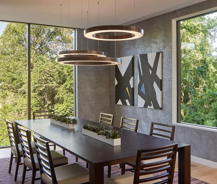 Ring LED Pendellampa