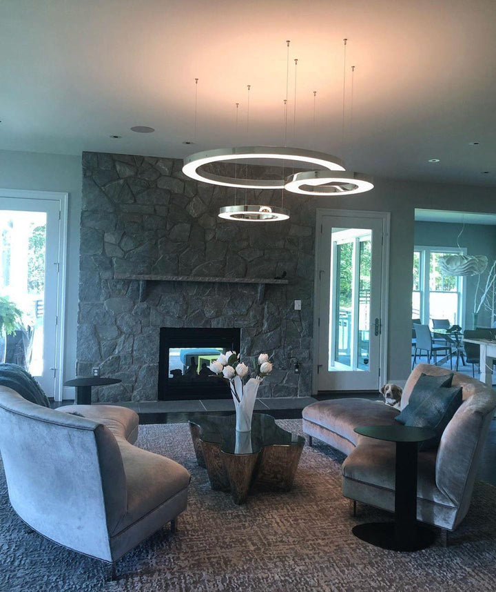 Ring LED Pendellampa