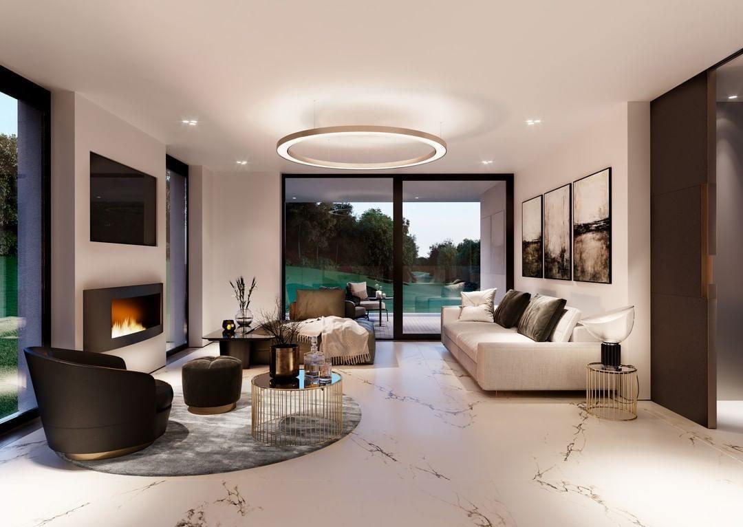 Ring LED Pendellampa