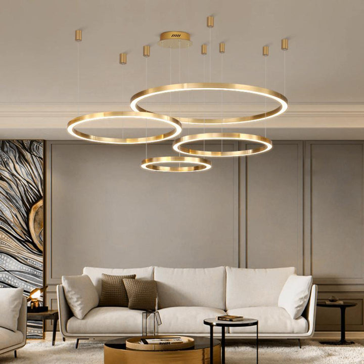Ring LED Pendellampa