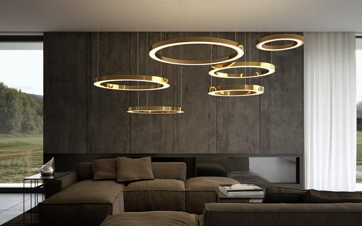 Ring LED Pendellampa