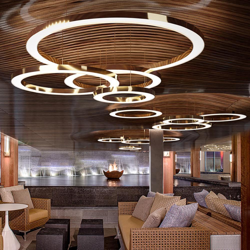 Ring LED Pendellampa