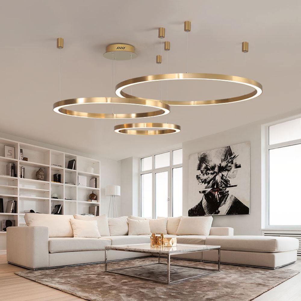 Ring LED Pendellampa