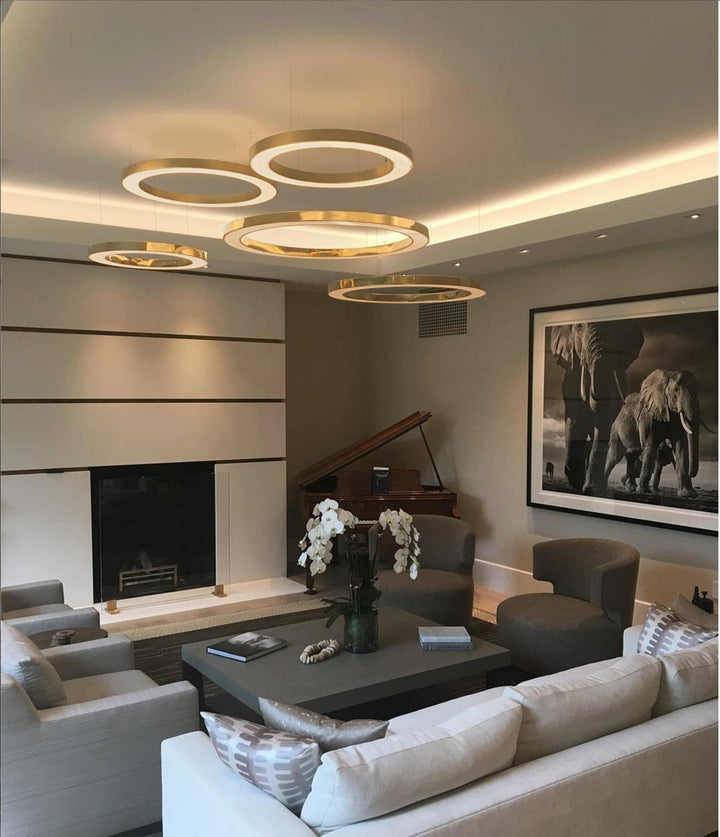 Ring LED Pendellampa