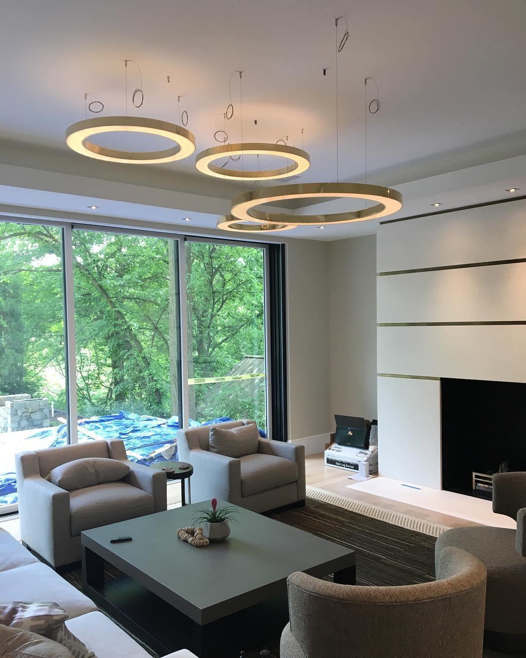 Ring LED Pendellampa
