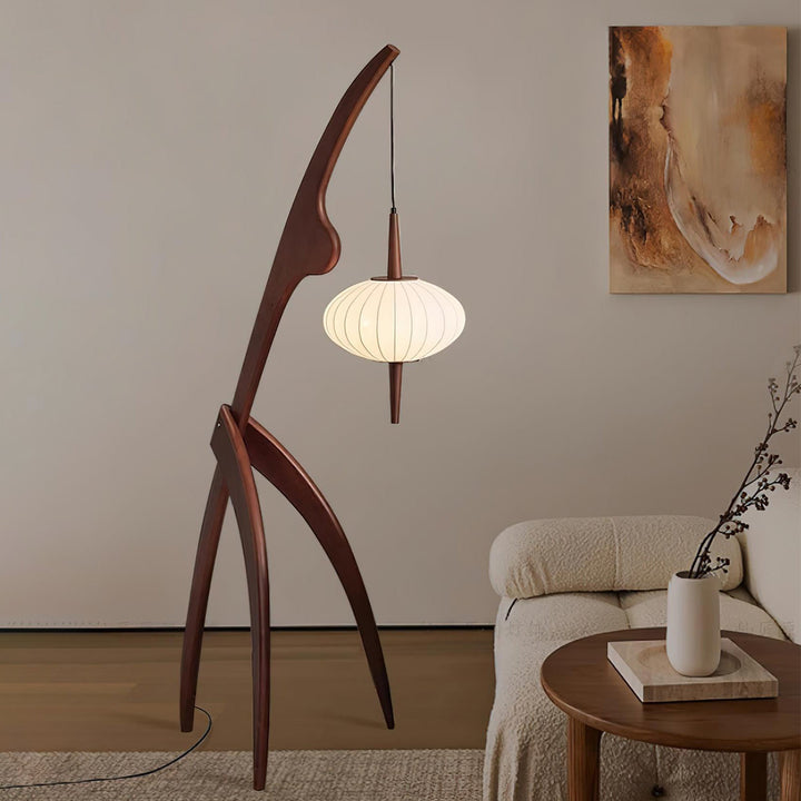 Mantis Trä Golvlampa