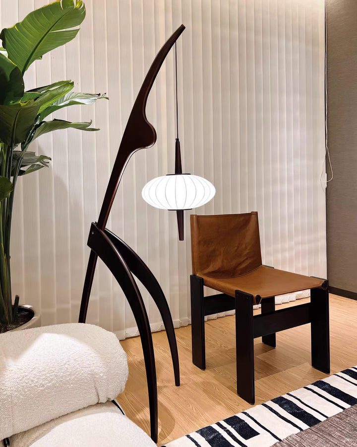 Mantis Trä Golvlampa