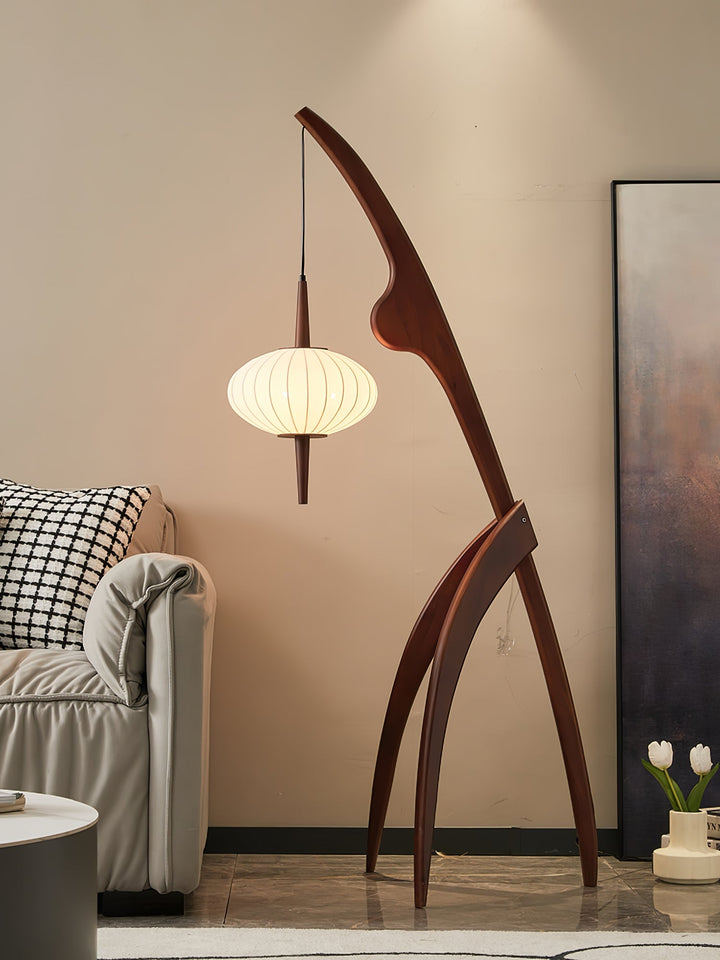 Mantis Trä Golvlampa