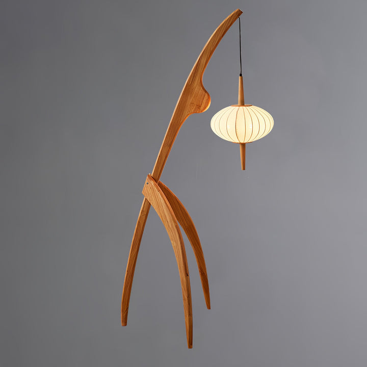 Mantis Trä Golvlampa